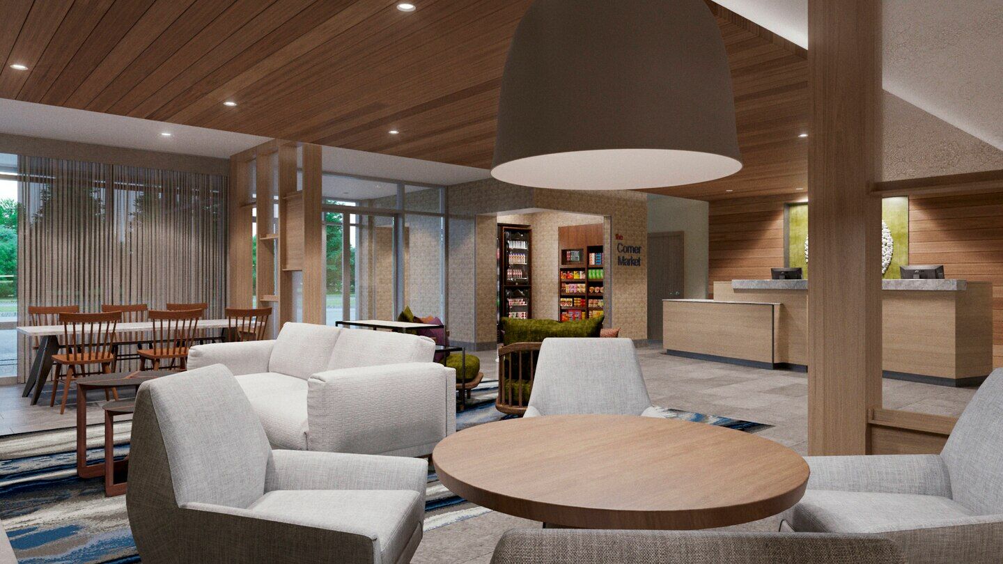 Fairfield Inn&Suites Springfield Enfield Interior foto